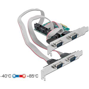 DELOCK 90410 - 4 Port RS 232 DELOCK 90410 - 4 Port RS 232