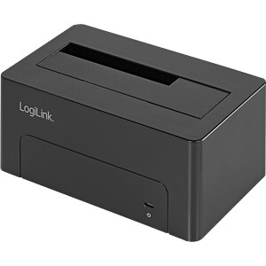 LogiLink QP0027 Quickport USB 3.1 GEN2 for 2.5/3.5 HDD/SSD black