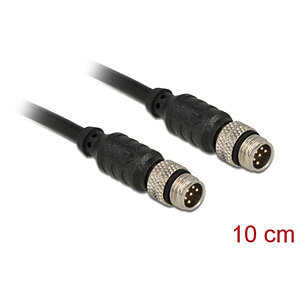 NAVILOCK 64076 - Kabel M8 Stecker zu M8 Stecker 10cm