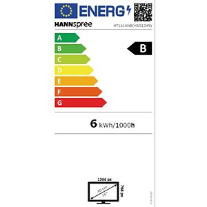 Acquista Hannspree HT161HNB Monitor touch screen ERP: B (A - G