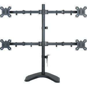 ICA-LCD-2540 - Monitorhalter 4x LCD 13” - 27” Standfuß