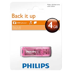 USB2.0-Stick 4GB Philips Urban PHILIPS FM04FD35B/00 USB2.0-Stick 4GB Philips Urban PHILIPS FM04FD35B/00