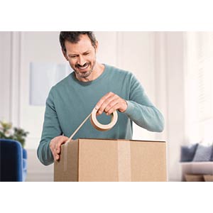 Tesapack PAPER ULTRA STRONG EcoLogo, Nastro Per Pacchi - Foto 11