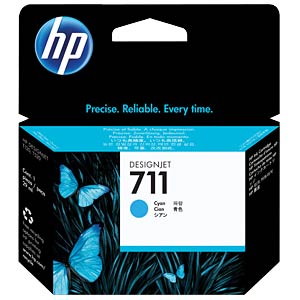 HEWLETT PACKARD Ink HP cyan 711 original Ink for Hewlett Packard at very favourable prices reichelt elektronik