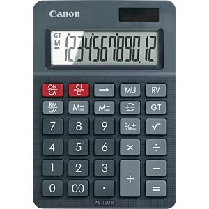CANON AS-120II - Mini-Tischrechner