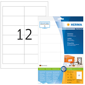 HERMA 8628 - PREMIUM Etiketten A4