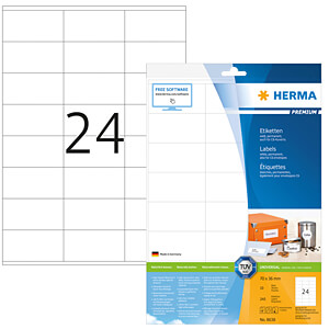 HERMA 8638 - PREMIUM Etiketten A4