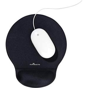 Handgelenkauflage Set Mit Mauspad – Memory Foam, Ergonomisch, Rose Gold & Schwarz, Inkl. Psalm 46:5 Design