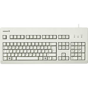 Tastatur, USB, hellgrau, US CHERRY G80-3000LPCEU-0 Tastatur, USB, hellgrau, US CHERRY G80-3000LPCEU-0