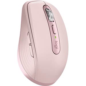 LOGITECH Mouse, Bluetooth, MX Anywhere 3S, rose | Wireless mouses