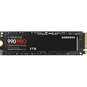 Samsung SSD 990Pro 2TB 新品未開封 SAMSUNG Samsung SSD 990 PRO 2TB, M.2 NVMe | SSD Steckkarten