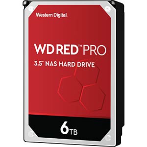 welzijn Concentratie Veilig WD6003FFBX: Desktop-harde schijf, 6 TB, WD Red Pro bei reichelt elektronik