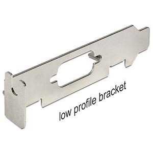 BRACKET LP3 - Low Profile Bracket mit Sub-D 9 Ausschnitt