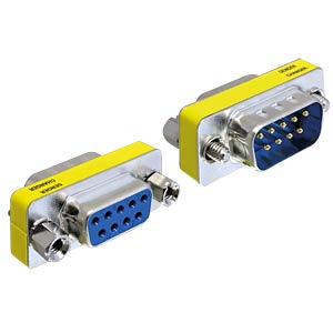 DELOCK 65249 - Adapter Sub-D 9Pin Stecker/Buchse Portschoner