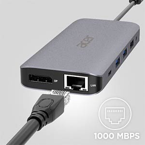 Dockingstation ACER USB Type-C Dock / Model No: GPD02 (D'occasion) à Dockingstation ACER USB Type-C Dock / Model No: GPD02 (D'occasion) à
