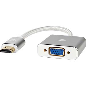 Cavo Convertitore VGA – HDMI 3m – Tecbee, Con Connettori Dorati, Per Monitor E Proiettori