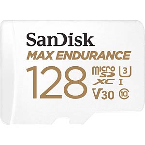 SANDISK microSDHC Memory Card 128 GB, SanDisk Max Endurance SD