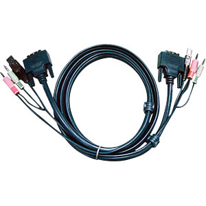 ATEN 2L-7D02UD - KVM Kabel DVI-D (Dual Link)
