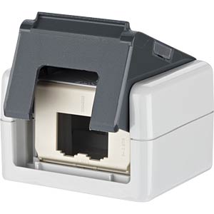 E Dat Module Mount METZ CONNECT E-DAT module housing, IP20, surface mount | RJ45 data ...