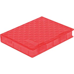 DELOCK 18370 - Schutzbox für 2.5'' HDD / SSD rot