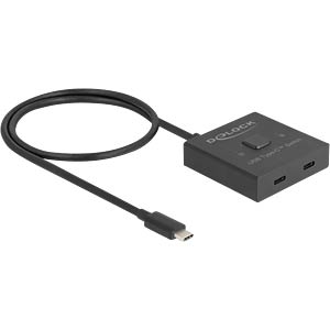 Delock Usb Switch DELOCK 18911: USB 3.1 switch 2 port USB-C, bidirectional, 8K 60 Hz at ...