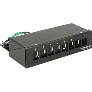 8 port keystone patch panel discount
