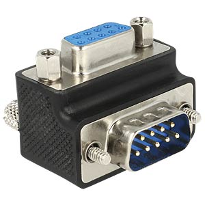 DELOCK 65595 - Adapter Sub-D 9 Pin Stecker > Buchse 270°