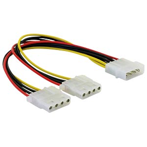 DELOCK 82100 - Y-Kabel Stromversorgung