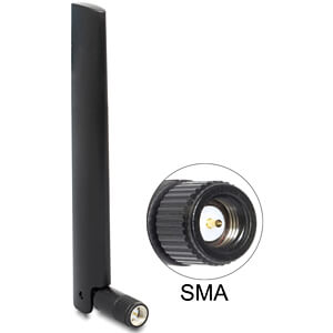 DELOCK 89769 - LoRa 868 MHz Antenne SMA 3 dBi omnidirektional