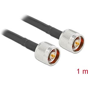 DELOCK 90453 - N Stecker zu N Stecker LMR/CFD300 1 m