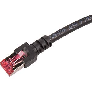 20,0m Cat.6 PiMF-Patchkabel, schwarz FREI 20,0m Cat.6 PiMF-Patchkabel, schwarz FREI