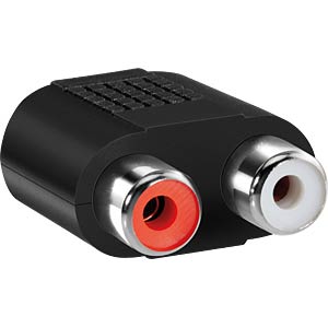 HDS LP-AA020 - 3,5 mm Stereo Klinken Stecker auf 2x Cinch Buchse