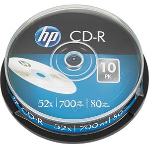 HP CRE00019 - CD-R 700MB/80min 52x HP CRE00019 - CD-R 700MB/80min 52x