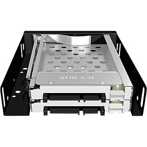 ICYBOX 1 x 3.5-inch removable frame for 2 x 2.5-inch SATAs