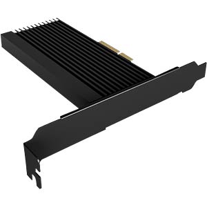 ICY IB-PCI208-HS - PCIe x4 > 1 x M.2 Key M NVMe ICY IB-PCI208-HS - PCIe x4 > 1 x M.2 Key M NVMe
