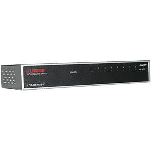 Switch, 8-Port, Gigabit Ethernet LONGSHINE LCS-GS7108-E Switch, 8-Port, Gigabit Ethernet LONGSHINE LCS-GS7108-E