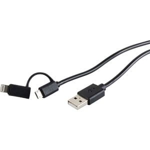 SHVP BS1414025 - USB Lade-Sync Kabel 2in1
