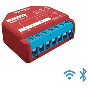 SHELLY PLUS 1: Shelly Plus 1 Wi-Fi WLAN switching actuator 16 A at reichelt  elektronik