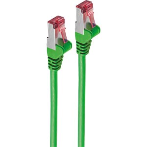 SHVP 75711AG: Patchkabel Cat.6A grün 1m bei reichelt elektronik