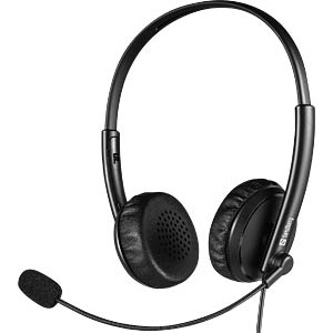 Sandberg USB Chat Headset – Plug & Play, 1,8 M Kabel, 40 Mm Treiber, Bequem Für Homeoffice & Calls