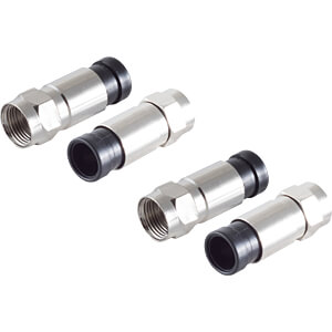 SHVP BS15-300114 - 2x F-Kompressionstecker für Kabel 7mm