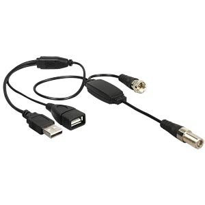 DELOCK 13006 - Phantomspeisung 5V (F-Buchse -> F-Stecker)