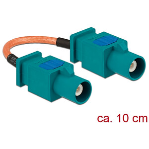 DELOCK 89663 - HF-Kabel FAKRA Z Stecker > FAKRA Z Stecker 10 cm