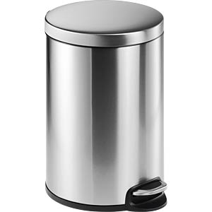 DURABLE 340223 - Treteimer Edelstahl rund 20 Liter