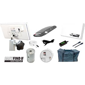 EASYFIND 5013 - Flachantenne mit Receiver,Stativ &Tasche