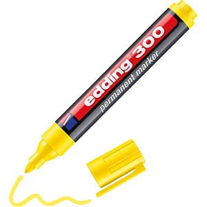 EDDING 300GE - Permanent Marker / gelb / 1,5-3,0mm EDDING 300GE - Permanent Marker / gelb / 1,5-3,0mm