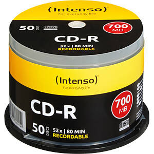 CD 8050 INT - Intenso CD-R 700MB/80MIN CD 8050 INT - Intenso CD-R 700MB/80MIN