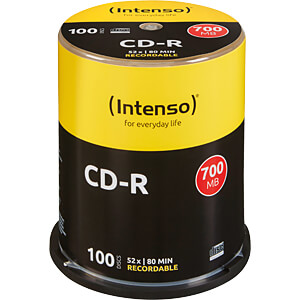 CD 80100 INT - Intenso CD-R 700MB/80min