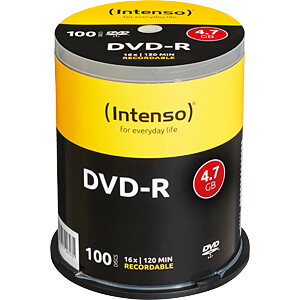 DVD-R4,7 INT100 - Intenso DVD-R 4,7GB
