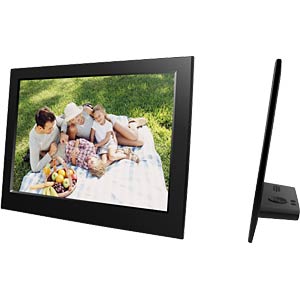 BRAUN DF 10: Digital photo frame, DigiFrame 10 slim at reichelt elektronik